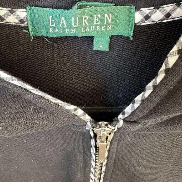 WOMENS RALPH LAUREN ZIP UP SIZE LARGE - Picture 3 of 3